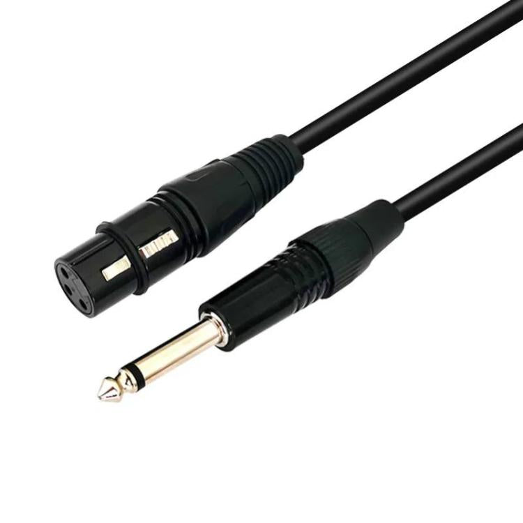 VEGGIEG 3Pin XLR Speaker Loudspeaker Cable Mixer Audio Microphone Cable, 0.3m, 0.5m, 1m, 1.5m, 2m, 3m, 5m, 8m, 10m, 15m, 20m
