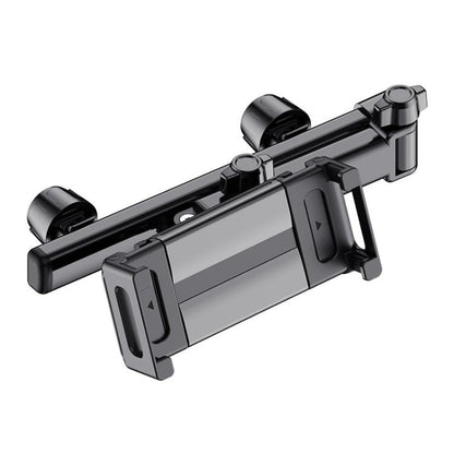 Telescopic Car Rear Pillow Phone Tablet Holder 2-section Folding Headrest Bracket, 2-Section Upgrade