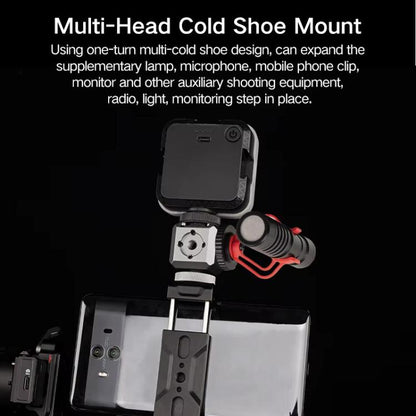 XILETU  XDS-15  Multi-head Cold Shoe Mount Adapter for Camera Flash, Microphone, LED Light, XDS-15