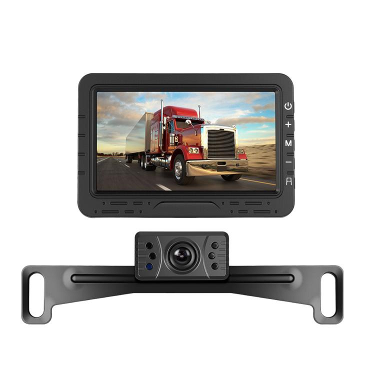 4.3 Inch Reversing Display Digital Wired HD 1 To 1 Set, North America, Europe