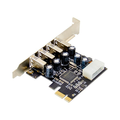 SUNWEIT ST623 PCIe x1 MCS9990 4 Ports USB2.0 Industrial Computer High Speed Expansion Card, ST623