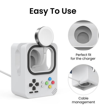 For Apple Watch AhaStyle DD05 Silicone Mini Charging Stand, Without Charger