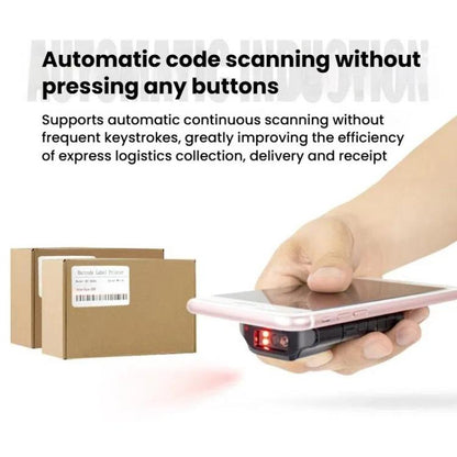 Cell Phone Back Clip Portable Wireless Bluetooth Scanner, E800