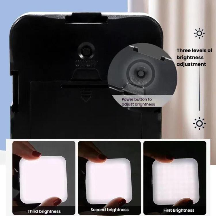 U-Shaped Handle Stand with Pocket Fill Light & Noise-Canceling Mic All-in-One Live Streaming Kit, AY-49U