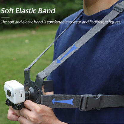 Sunnylife XD742 360 Degree Universal Sports Camera Chest Strap Mount, Universal