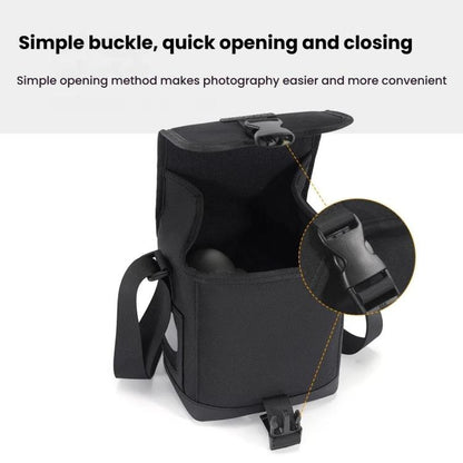 Cwatcun D186 Small Anti-scratch Lightweight Camera Shoulder Bag Camera Portable Crossbody Storage Bag, D186