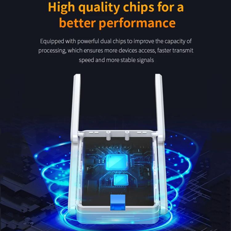 COMFAST CF-XR185 V2 AX3000 WiFi 6 Extender Dual Band Gigabit Wireless Repeater, EU Plug, US Plug, UK Plug, AU Plug