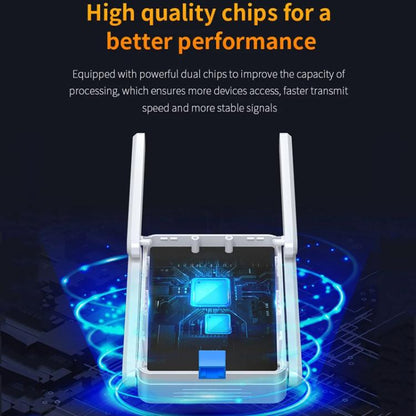 COMFAST CF-XR185 V2 AX3000 WiFi 6 Extender Dual Band Gigabit Wireless Repeater, EU Plug, US Plug, UK Plug, AU Plug