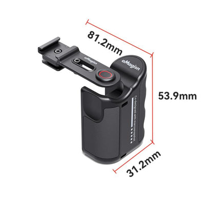 aMagisn Xplorer Grip Kit Street Vlogging Handle For Insta360, DJI Action, and GoPro Hero Series Action Cameras, For Insta360, DJI Action, and GoPro