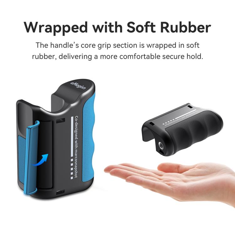 aMagisn Xplorer Grip Kit Street Vlogging Handle For Insta360, DJI Action, and GoPro Hero Series Action Cameras, For Insta360, DJI Action, and GoPro