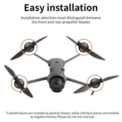 For DJI Mavic 4 Pro Drone RCSTQ Low-Noise Quick-Release Propellers Replacement Blades, Propellers