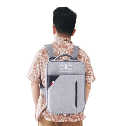 For DJI Mavic 4 Pro / RC 2 Backpack Shoulder Bag EVA Carrying Case, Backpack