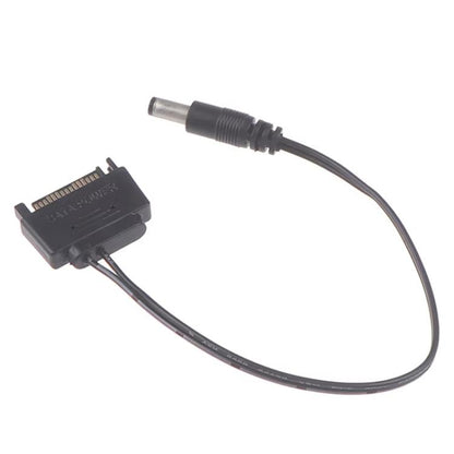 SATA Male To 5.5 x 2.1mm DC Connection Cable 12V Power Cable, 20cm