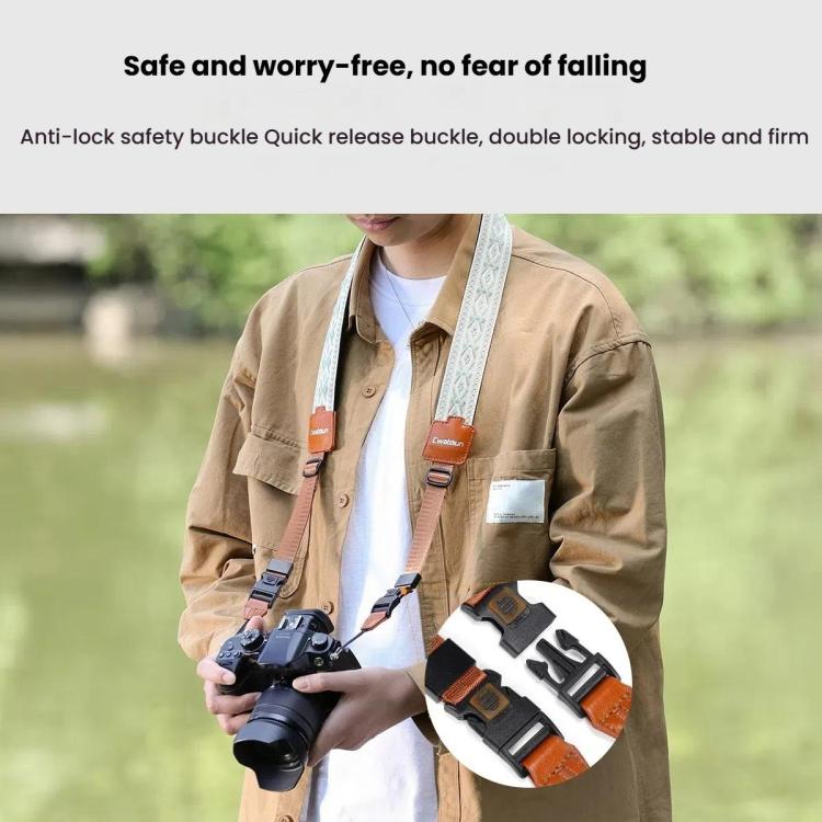 Universal Camera Shoulder Strap Double Locking Portable Camera Accessories, D193