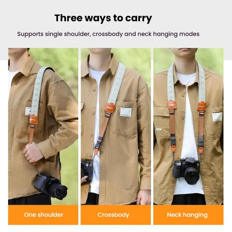 Universal Camera Shoulder Strap Double Locking Portable Camera Accessories, D193