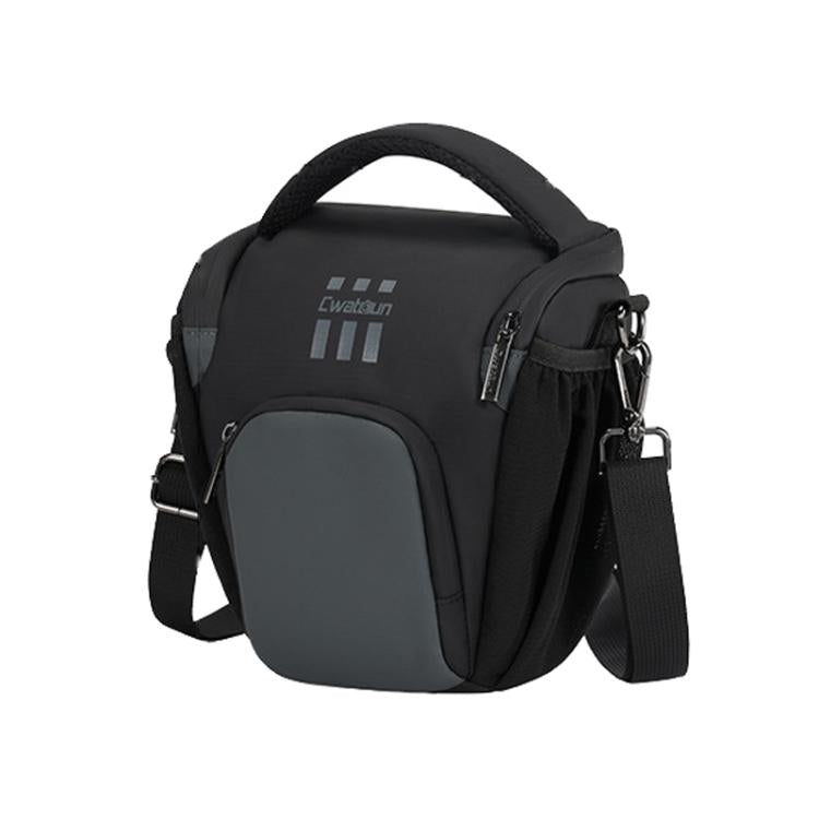 Lightweight Portable Leather Film Material Camera Crossbody Bag, Cwatcun D1 Small, Cwatcun D1 Large