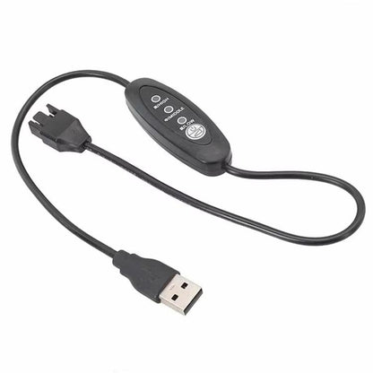USB To Small 4 Pin Booster Cable Adjustable Speed USB To 12V Case Fan Cable, 50cm, 98cm