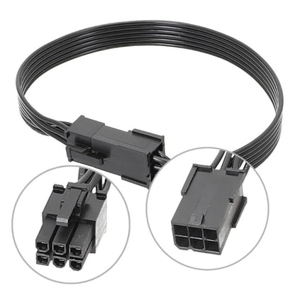 Computer Connection Cable 6 Pin Graphics Card Power Cable, 30cm, 50cm