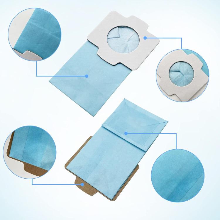 3pcs /Pack Dust Bags for Makita CL102/CL104/CL107/CL182 Vacuum Cleaners