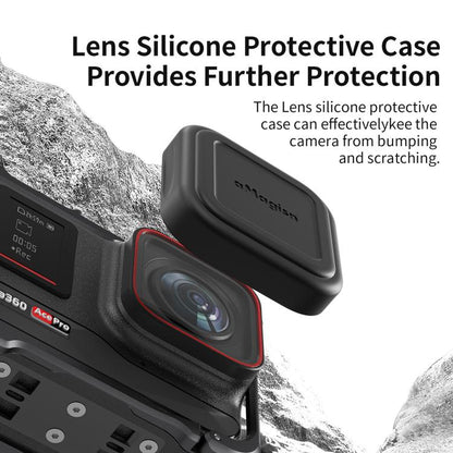 For Insta360 Ace Pro 2 / Ace Pro Camera AMagisn Quick Release Metal Cage Horizontal & Vertical Shooting Protective Frame