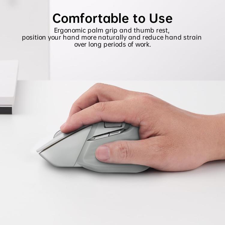 Rapoo Wireless Triple Mode Mice Ergonomic Desktop Laptop Business Office Mouse, MT760 Black, MT760mini Black, MT760 Gray, MT760mini Gray, MT760 Pink, MT760mini Pink