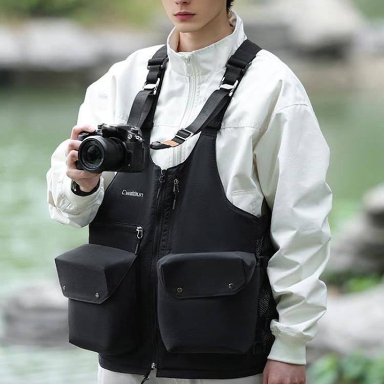 Multifunctional Vest Outdoor Lightweight Comfortable Camera Bag, D192