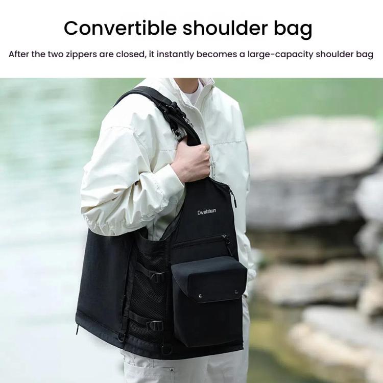 Multifunctional Vest Outdoor Lightweight Comfortable Camera Bag, D192