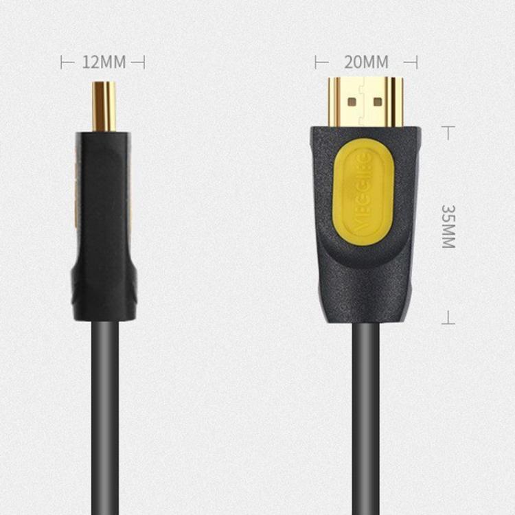 VegGieg HHI HDMI 2.0 HD Cable 4K 60Hz Television Computer Monitor Projector Video Connection Cable, 1M, 1.5M, 2M, 3M, 5M, 8M, 10M, 12M, 15M, 20M