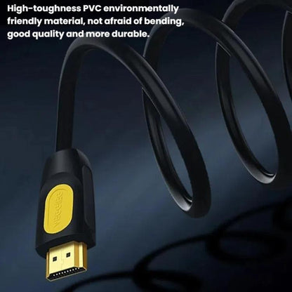 VegGieg HHI HDMI 2.0 HD Cable 4K 60Hz Television Computer Monitor Projector Video Connection Cable, 1M, 1.5M, 2M, 3M, 5M, 8M, 10M, 12M, 15M, 20M