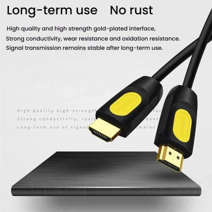 VegGieg HHI HDMI 2.0 HD Cable 4K 60Hz Television Computer Monitor Projector Video Connection Cable, 1M, 1.5M, 2M, 3M, 5M, 8M, 10M, 12M, 15M, 20M