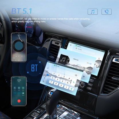 7 Inch 4+64G WiFi Version Dual Butt Universal Bluetooth Wireless Carplay Car Navigation Center Control, Standard, Standard+AHD+Mic