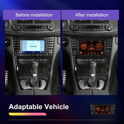7 inch Horizontal Screen 2+64G Bluetooth Car Player Carplay Car Center Control Integrated Machine For Mercedes-Benz W211 / E200 / E220 / CLS350 / CLS500, Standard, Standard+AHD+Mic