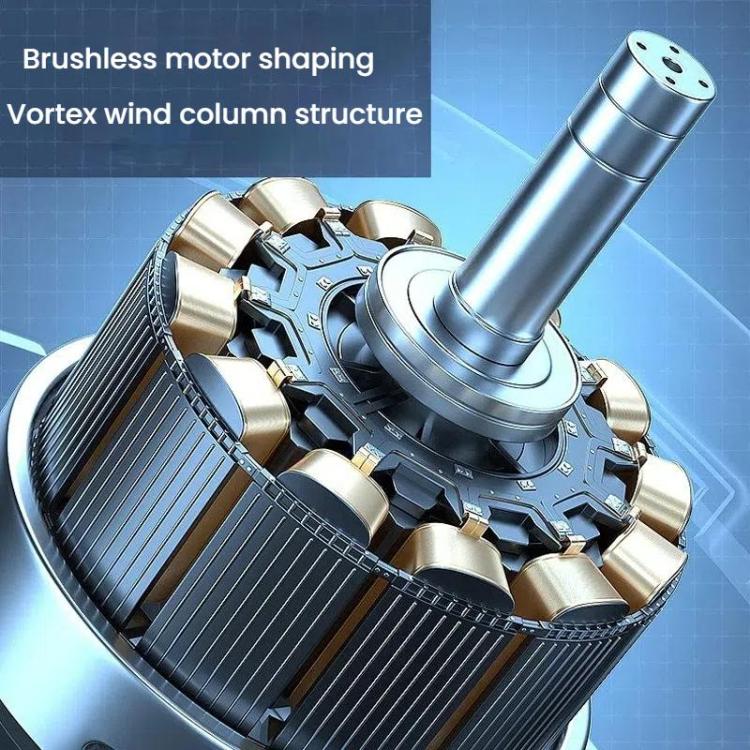 Air Circulation Fan Turbo Light Convection Standing Fan Remote Control Timer Floor Fan, USB Plug, Rechargeable