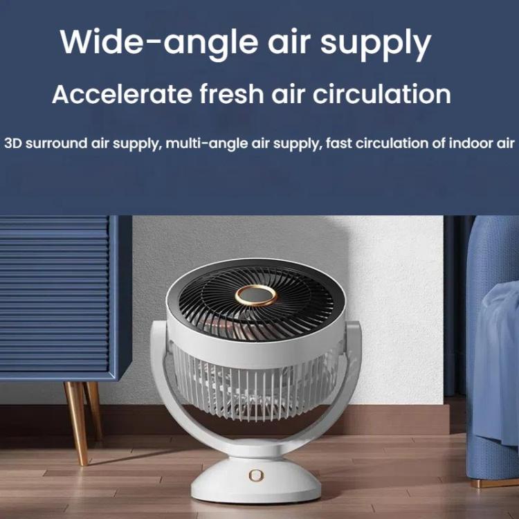 USB Air Circulation Fan Office Desktop Small Fan, USB Plug, Rechargeable
