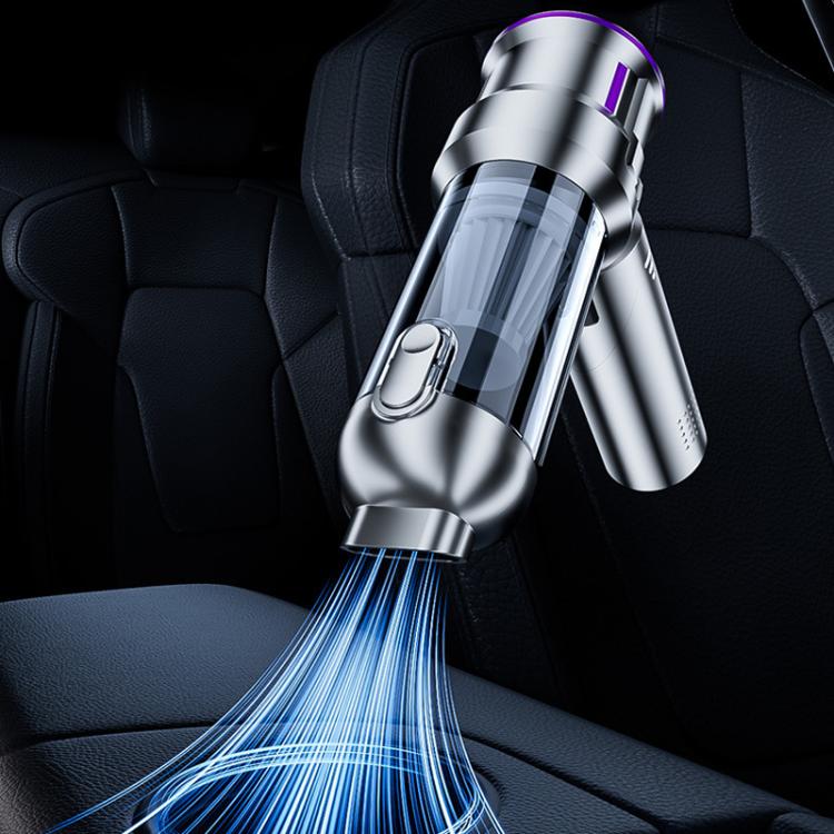 SUITU ST-6691Plus Car Cordless Powerful Brushless Vacuum Cleaner, ST-6691Plus (Silver Purple), ST-6691Plus (Black Gold)