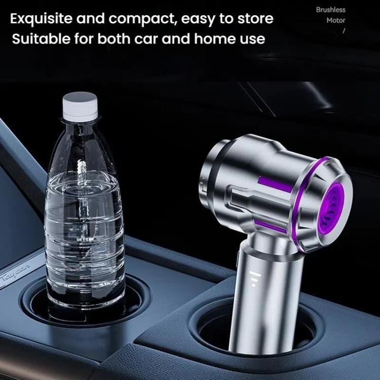 SUITU ST-6691Plus Car Cordless Powerful Brushless Vacuum Cleaner, ST-6691Plus (Silver Purple), ST-6691Plus (Black Gold)