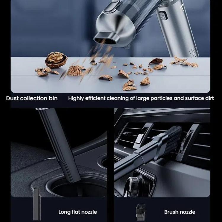 SUITU ST-6691Plus Car Cordless Powerful Brushless Vacuum Cleaner, ST-6691Plus (Silver Purple), ST-6691Plus (Black Gold)