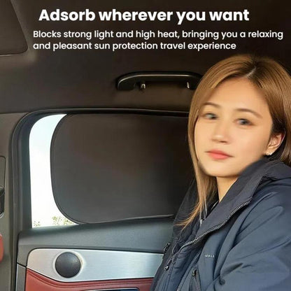 SUITU ST-2414 Car Vinyl Static Film Adsorption Sunshade Sunscreen Heat Insulation Sunblinds, ST-2414