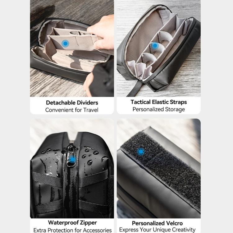 For DJI Osmo Pocket 3 Creator Combo TELESIN Universal Portable Storage Bag Carrying Case