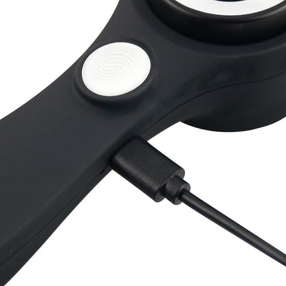 Alloy Handheld 60x USB Charging Touch Switch LED Light Optical Glass Magnifier