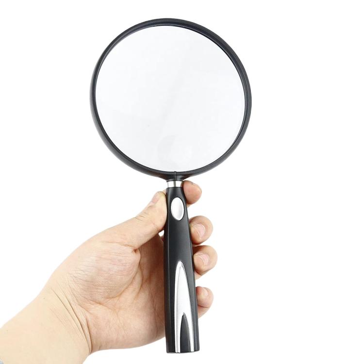 110mm 2/4X Handheld Magnifying Glass HD Reading Acrylic Lens Magnifying Glass, 2/4X Handheld