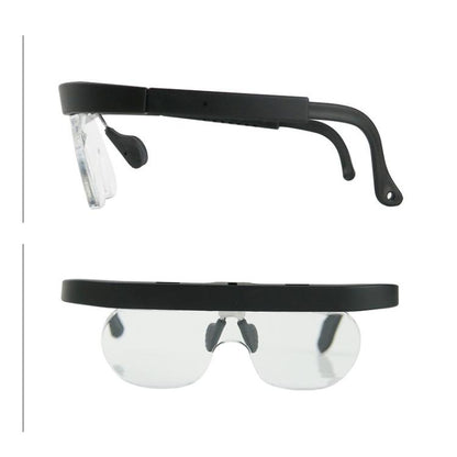 1.5/2.5/3.5X Eyeglass-style Magnifying Glass Head-mounted Magnifying Glass for Carving Repair Work, 11537A
