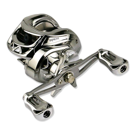 Baitcasting Fishing Reel 6.3:1 Gear Ratio with Magnetic Brake System, 12-Setting Adjustable, YUMOSH EQM201 Left Hand, YUMOSH EQM200 Right Hand