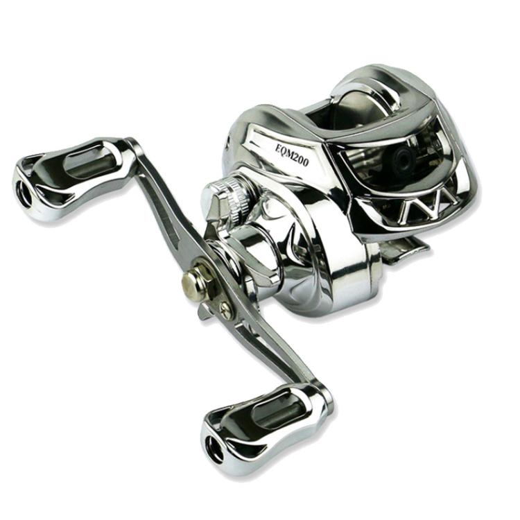 Baitcasting Fishing Reel 6.3:1 Gear Ratio with Magnetic Brake System, 12-Setting Adjustable, YUMOSH EQM201 Left Hand, YUMOSH EQM200 Right Hand