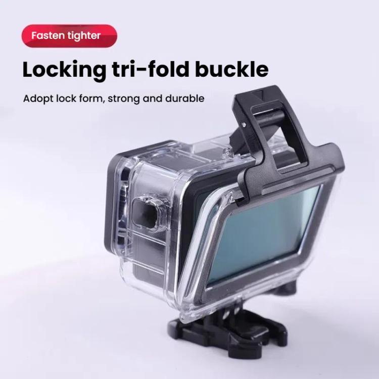 For DJI Osmo Action 3/4/5 Waterproof Case 5m Underwater Touchscreen Dive Housin