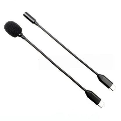 USB-C/Type-C Plug-in Microphone Speaker Mode Without Unplugging, Plug & Play Instant Audio Output, KT solution 170mm