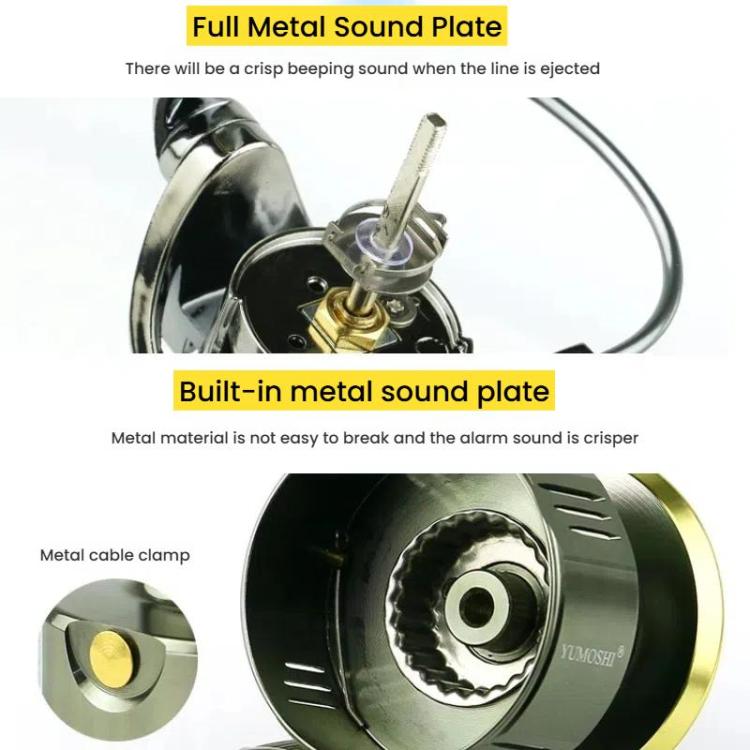 Dual Handle Zero-Gap Spinning Reel Balanced Anti-Shake Design, 5.2:1 Gear Ratio, YUMOSHI  SE2000S, YUMOSHI SE2500, YUMOSHI SE3000, YUMOSHI SE4000