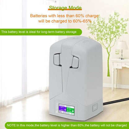 For DJI Flip YX Dual-Slot Vertical Bttery Charger Charging Station With Color Screen, 2-way Vertical Color Screen