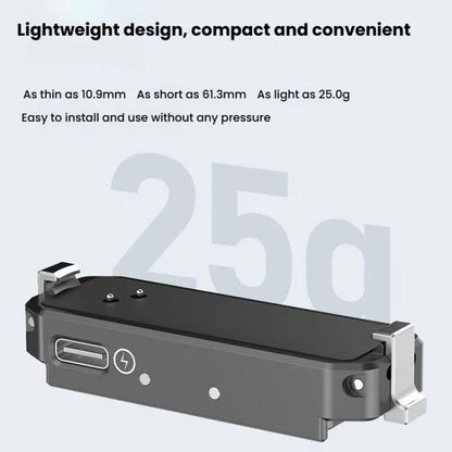 For Insta360 GO 3 / 3S HEPAIL AC69 Aluminium Alloy Quick-Release Charging Base, AC69