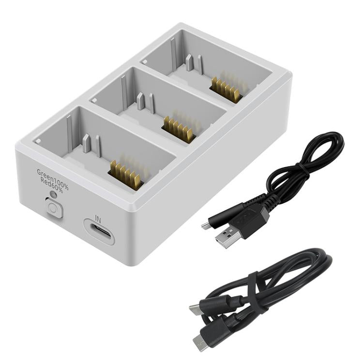 YX 3-Way Battery Charger For DJI Mini 4 Pro/Mini 3/Mini 3 Pro Charging Hub, 35W US Plug, 35W EU Plug, Without Pulg